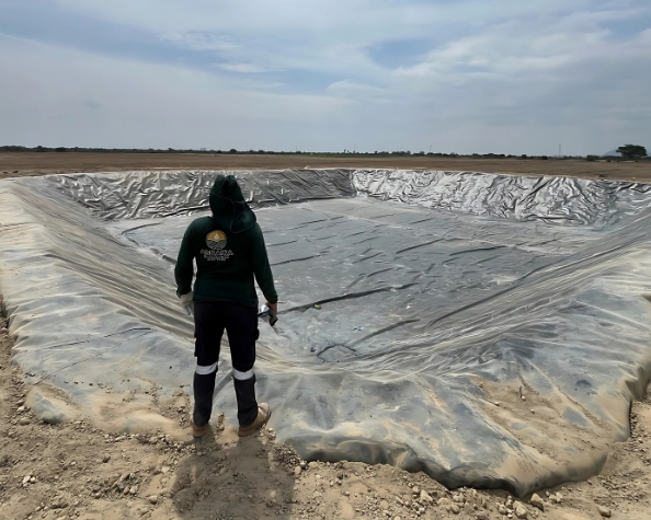 Instalación de Geomembrana en Jayanca – Chiclayo