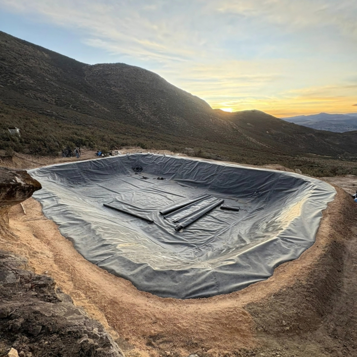 Impermeabilización de Reservorio para riego con Geomembrana en Sara Sara – Ayacucho