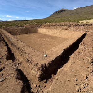 instalación de GEOMEMBRANA HDPE antes