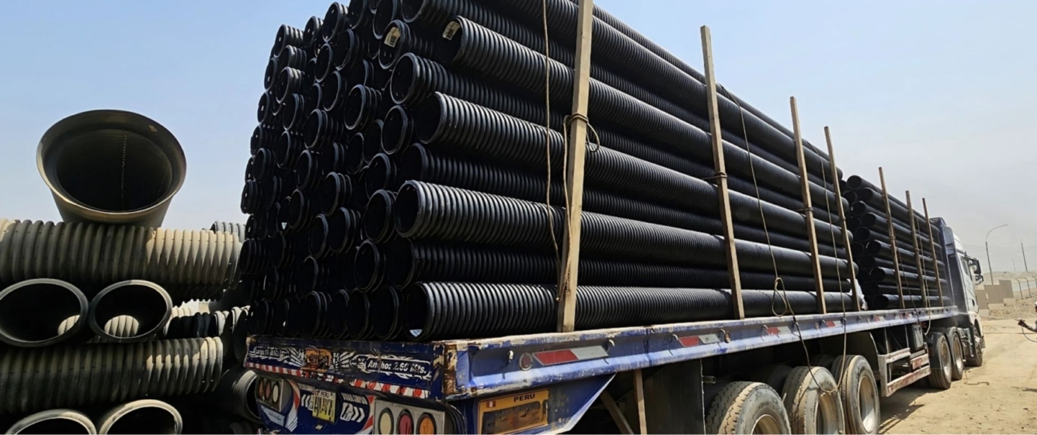 Despacho de Tuberías HDPE corrugadas