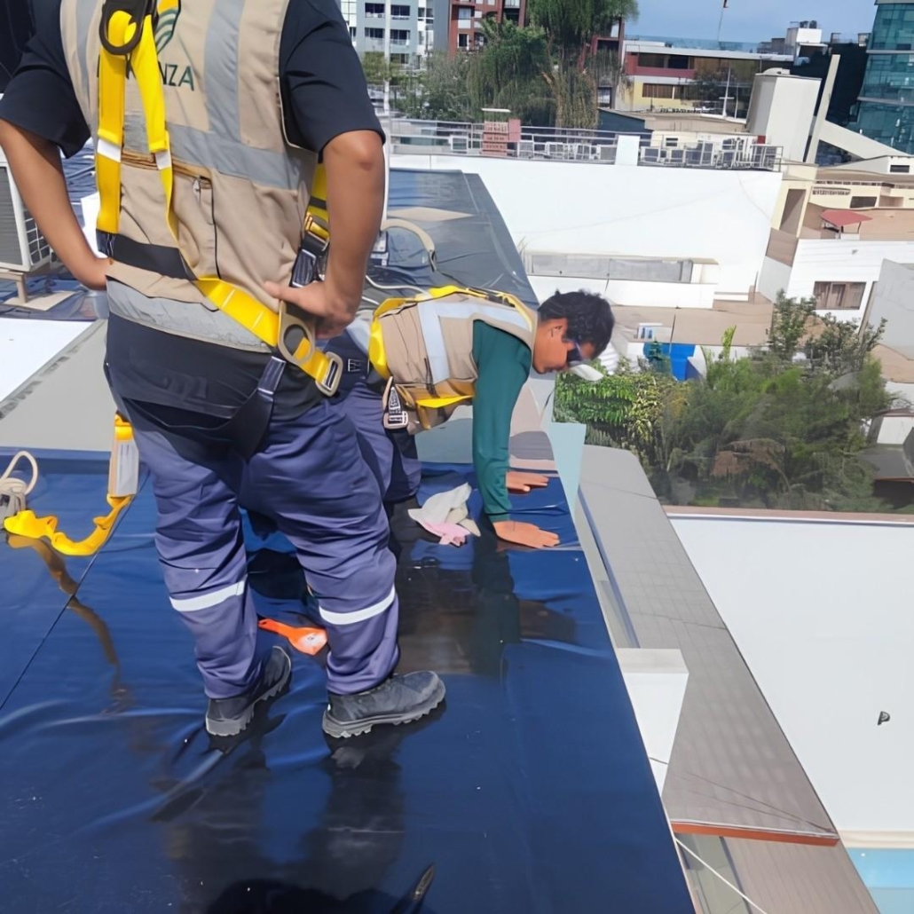 geomembrana PVC para techos