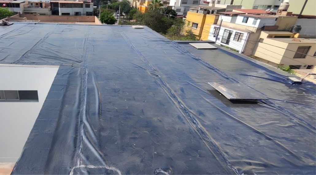 geomembrana PVC para techos