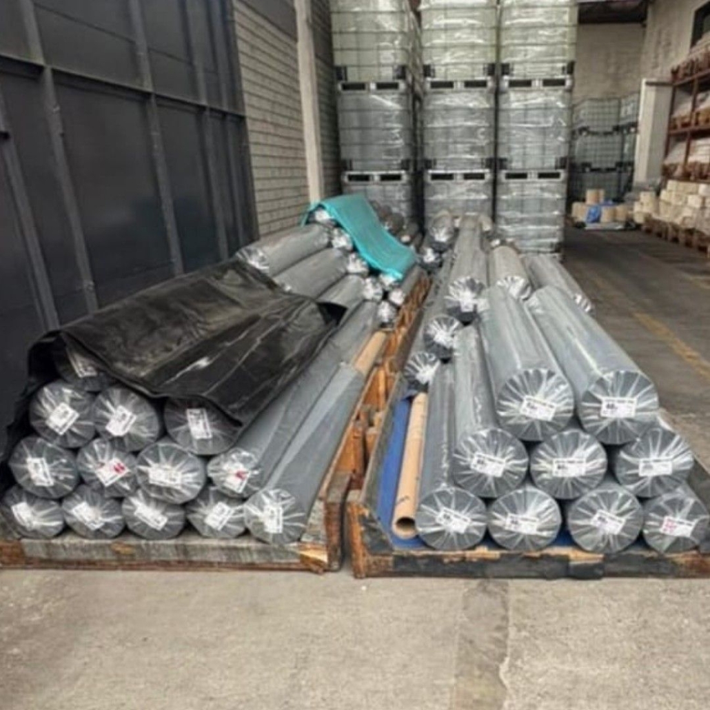 geomembrana PVC de 0.5mm, 0.75mm, 1mm, 1.5mm y 2mm 